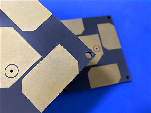 2 camadas F4BM245 PCB 0.6mm Imersão de ouro de alta frequência RF circuito impresso