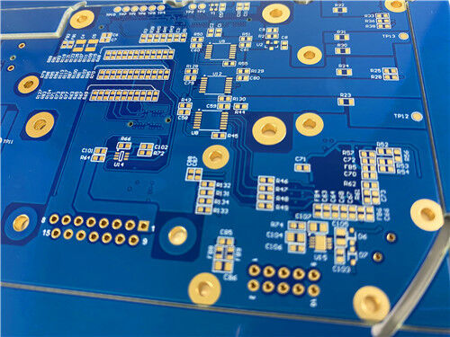 8 camadas de Rogers Mixed RO4350B/RO4003C + RO4450F 1.054mm IPC-Classe 3 RF PCB