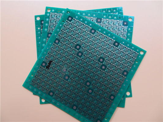 6 camadas cegas via PCB Ultrafinos 0,6 mm Cartão de circuito impresso automotivo para rastreamento GPS