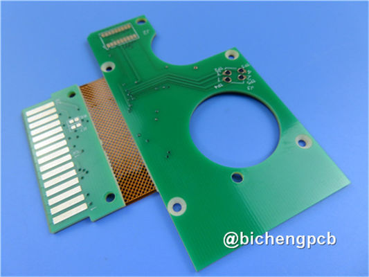 4 camadas de PCB rígido flexível S1000-2M Controle de impedância