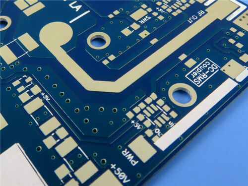1.524mm RO4350B PCB de imersão de dois lados acabamento de prata