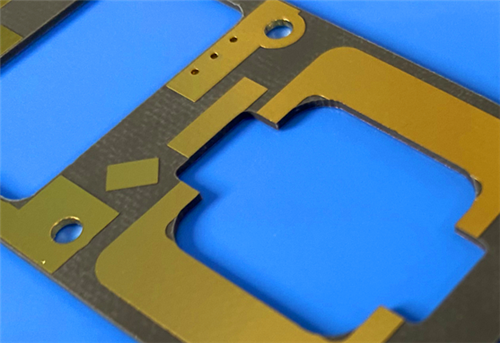 RT/duroid 5880 PCB de alta frequência, 2 camadas, material 31mil