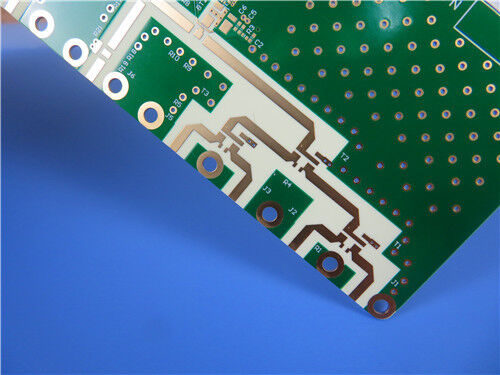 PCB híbrida na placa de circuito multicamada de substrato RO4350B e RO3010
