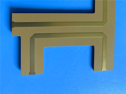PWB flexível da única camada construído no Polyimide com o reforçador FR-4 de 1.6mm e o ouro da imersão para o painel de instrumento