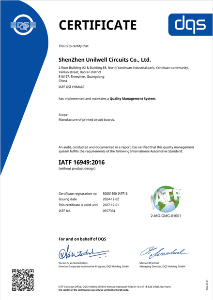 CHINA Bicheng Electronics Technology Co., Ltd Certificações