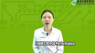 PCB de 2 camadas construída em 1,0 mm F4BM220