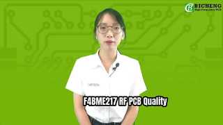 PCB RF F4BME217 de 2 camadas