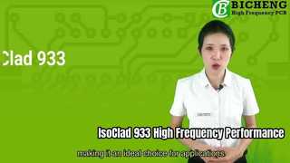 PCB de alta frequência IsoClad 933