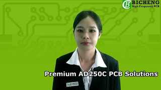 AD250C PCB 2 camadas 20mil prata de imersão